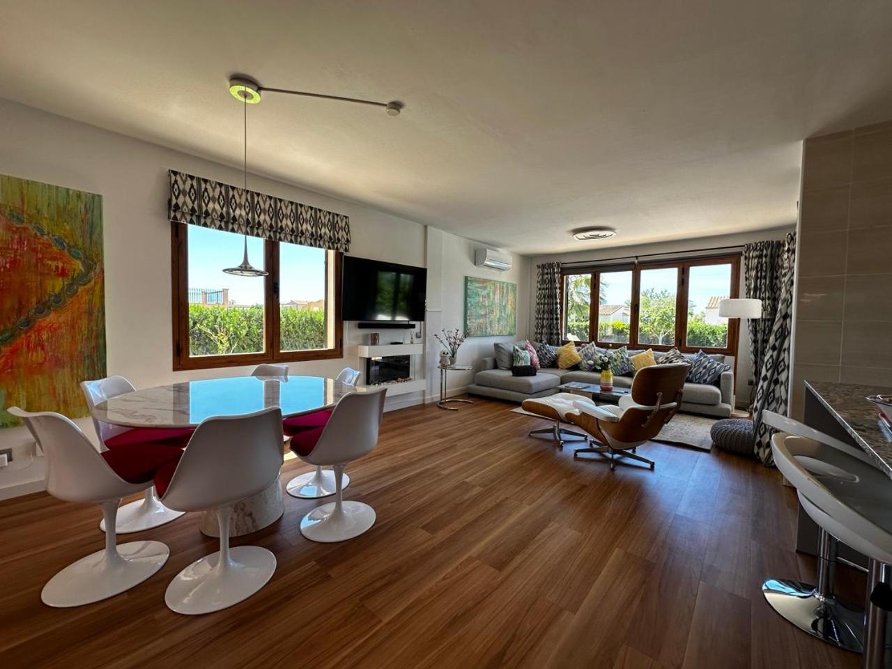Casa El Verano - Traumhaus Am Es Trenc Sa Ràpita Exterior foto